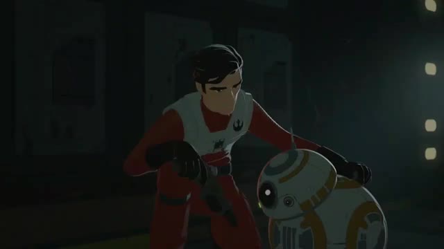 Poe and BB-8