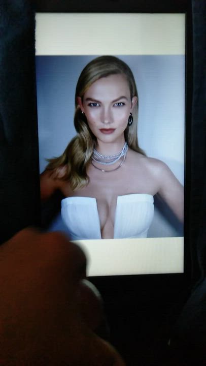 Cum Cumshot Karlie Kloss Tribute gif