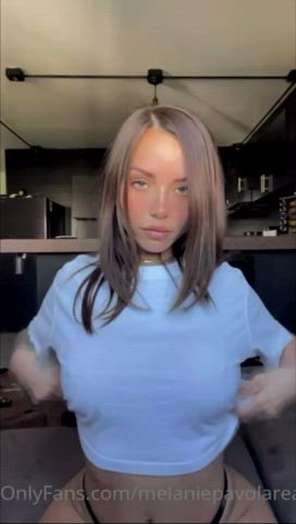 amateur big tits boobs homemade hourglass latina model onlyfans tit worship gif