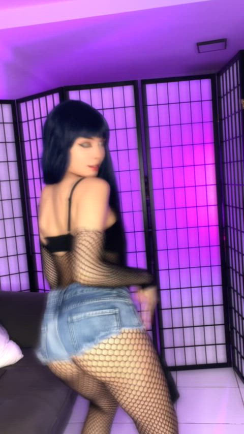 ass cosplay dance naruto gif