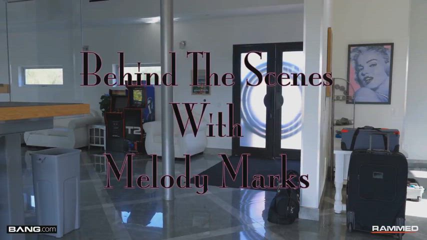 behind the scenes blowjob braces cumshot interview makeup melody marks natural tits