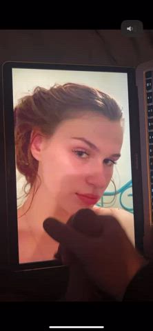 Cum tribute for my gf