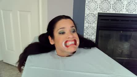 Amateur American BDSM Bondage Brunette Fetish Funny Porn Gagged Homemade Hotwife