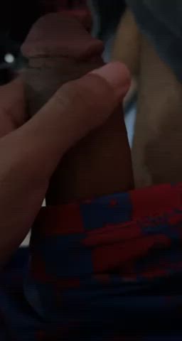 bbc masturbating solo gif