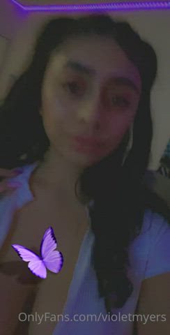 Curvy Latina Violet Myers gif