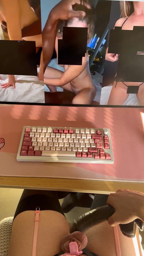 bbc bbc slut ballbusting beta betaslave caged chastity sissy sissy slut the beta