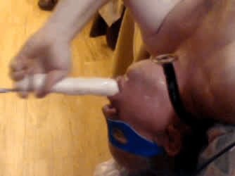 Deepthroat Dildo Fuck Machine Fucking Machine gif