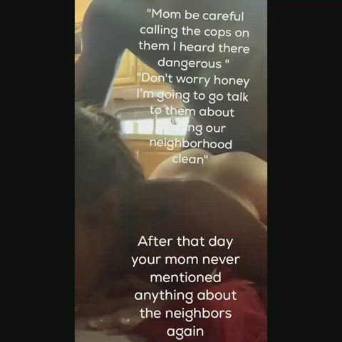 BBC Caption Mom Punishment Rough gif