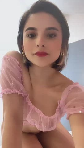 Colombian Latina Lingerie Petite Small Nipples Small Tits Tiny Tiny Waist gif