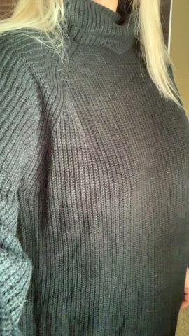 big tits blowjob curvy pussy tits titty drop white girl gif
