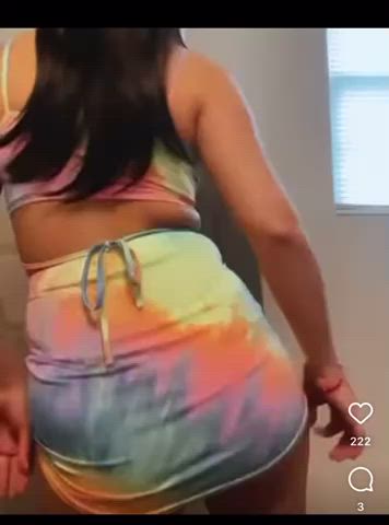 latina thong twerking gif