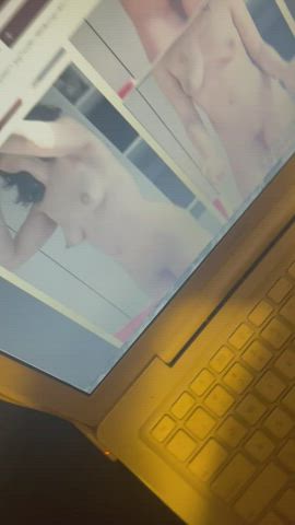 Cum Cumshot Tribute gif