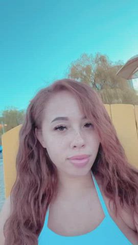 Ebony Freckles Redhead gif