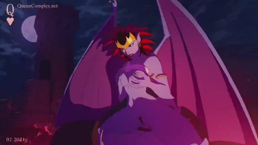 Demona riding (Queen_Complexxx)