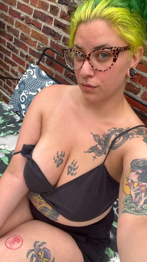 Too hot for clothes today