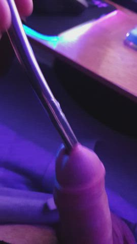 BDSM Masturbating Penis gif