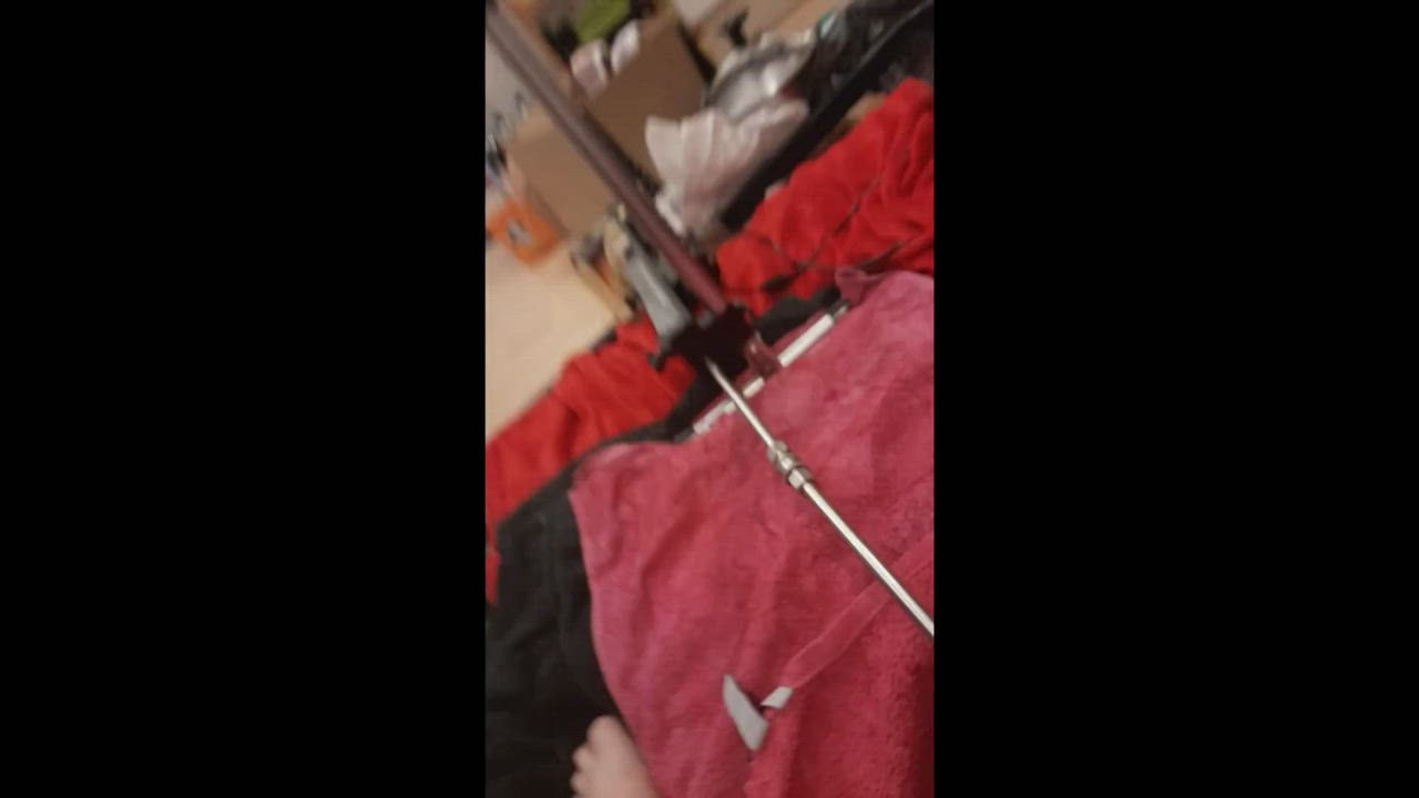 Anal Chastity Fucking Machine gif
