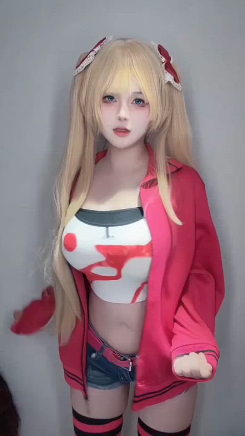 asian chinese cosplay dance dancer dancing gif