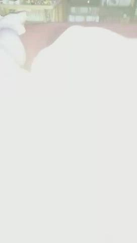 cumshot masturbating solo gif