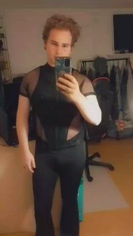 ass bubble butt chubby cute solo teen thick trans gif