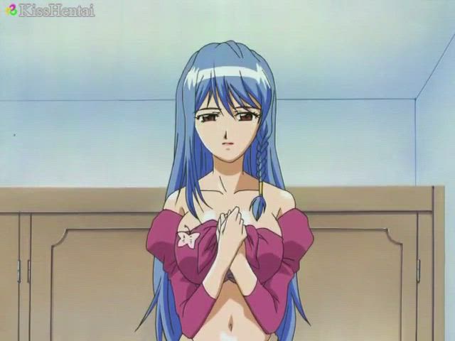 Busty Bluehead banged