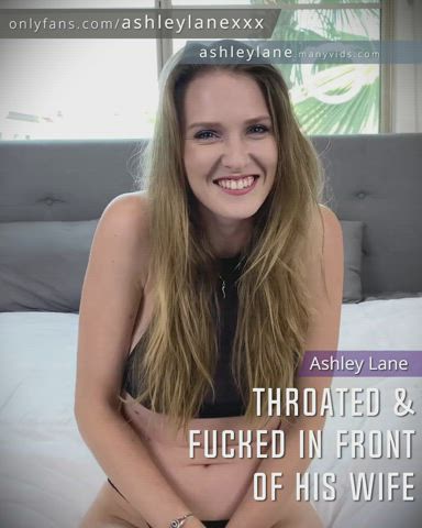 ashley lane blonde cuckold cute deepthroat hardcore onlyfans riding sex throat fuck