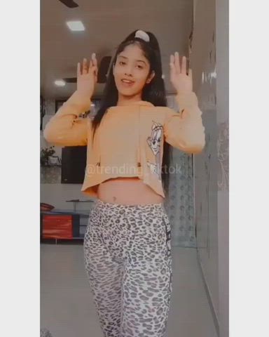 Ass Cute Desi Indian Pants Petite Tight Twerking Yoga Pants gif