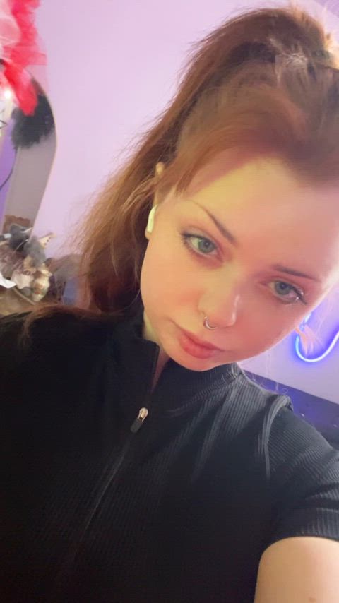 Feeling up my natural tits