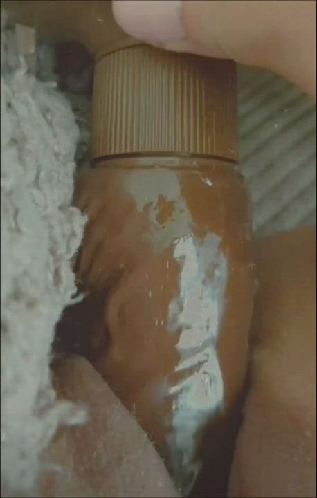 BBC Deep Penetration Dildo gif