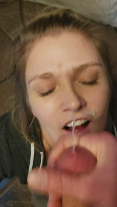 Cum Cumshot Facial gif