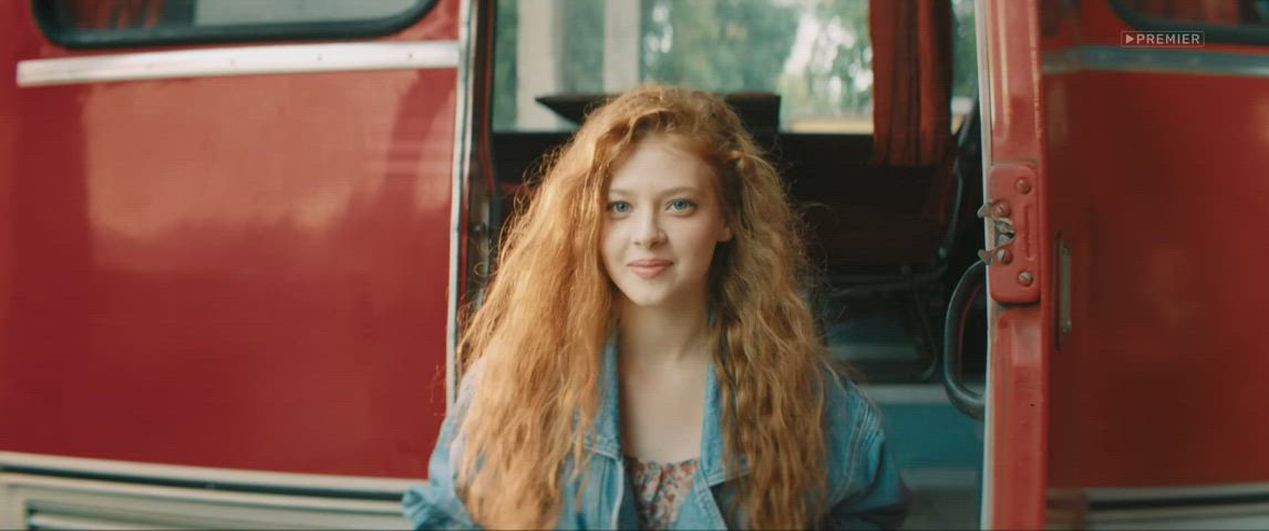 Celebrity Non-nude Pretty Redhead Russian gif