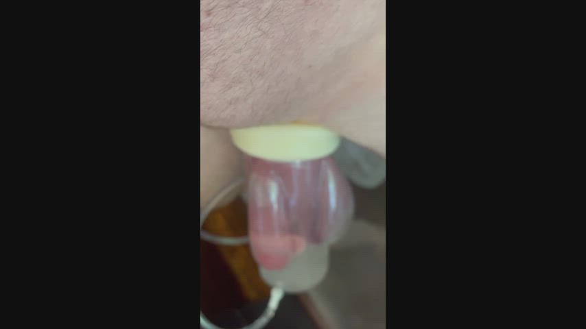 amateur big balls penis pump gif