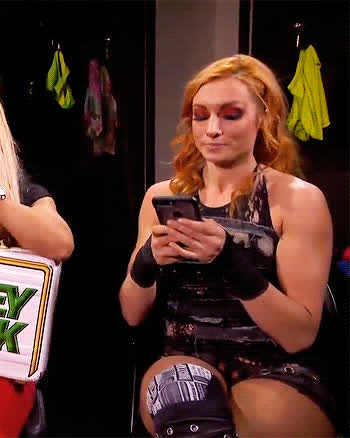redhead thighs wrestling gif