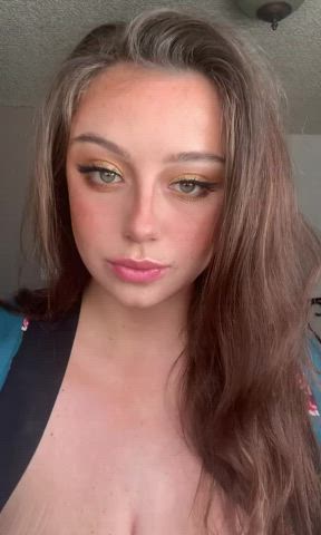 big tits boobs huge tits tit worship tits titty drop gif