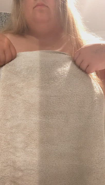 after shower reveal ? 22f