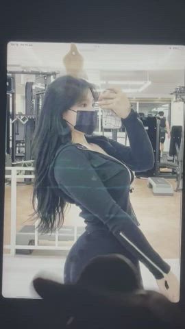 Asian Ass Cumshot Thick gif