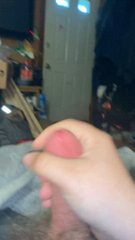 My 18 yr old cock cumming