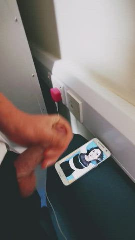 Cock Cum Cumshot Selfie Tribute gif
