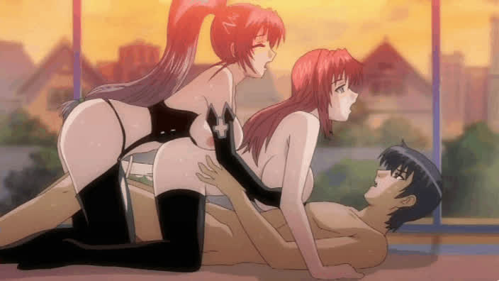 Anal Anime Ass Double Penetration Fantasy Hentai gif