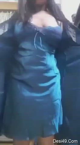 babe big tits boobs natural tits pussy solo teen tits gif