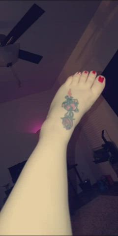 Feet Legs Pussy gif