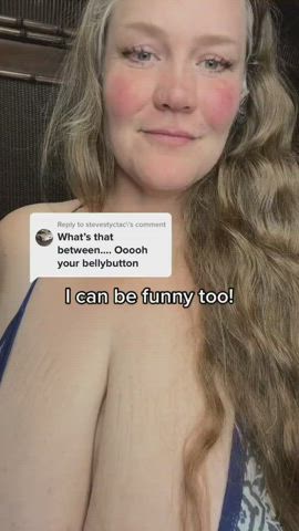 BBW Big Tits Boobs Busty Cleavage Curvy Huge Tits Non-nude Thick gif