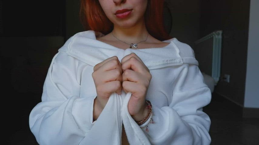 Natural teen titty reveal ❤