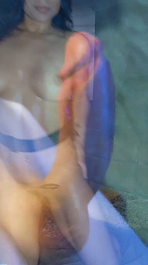 Brianna turned me into a goon, its only fitting she's obsessed with my Big Dino Cock