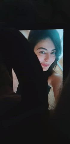 cockslap jerk off women gif