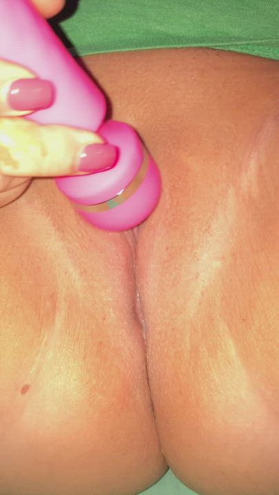 MILF Masturbating Wife gif