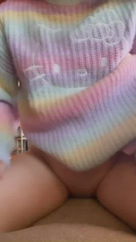 kitty petite small tits latinas tiny-tits gif