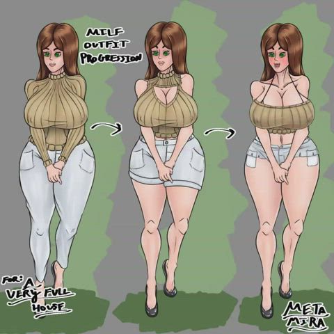 Day 270 - Another outfit preview! Here's the MILF of "A Very Full House"