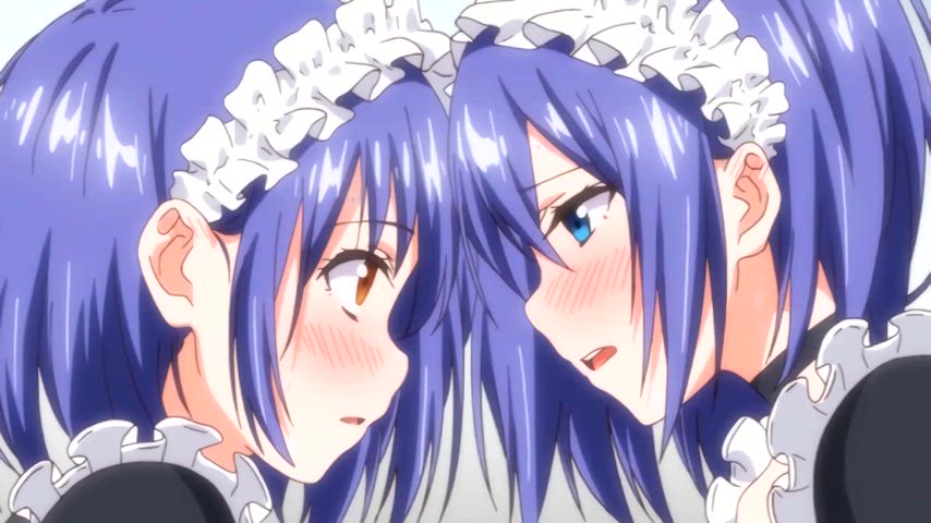 animation cosplay hentai maid nsfw sex yuri animated-sex hanime gif