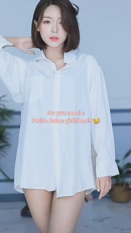 asian petite tease teen gif